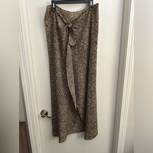 Cheetah Print Swim Cover Up